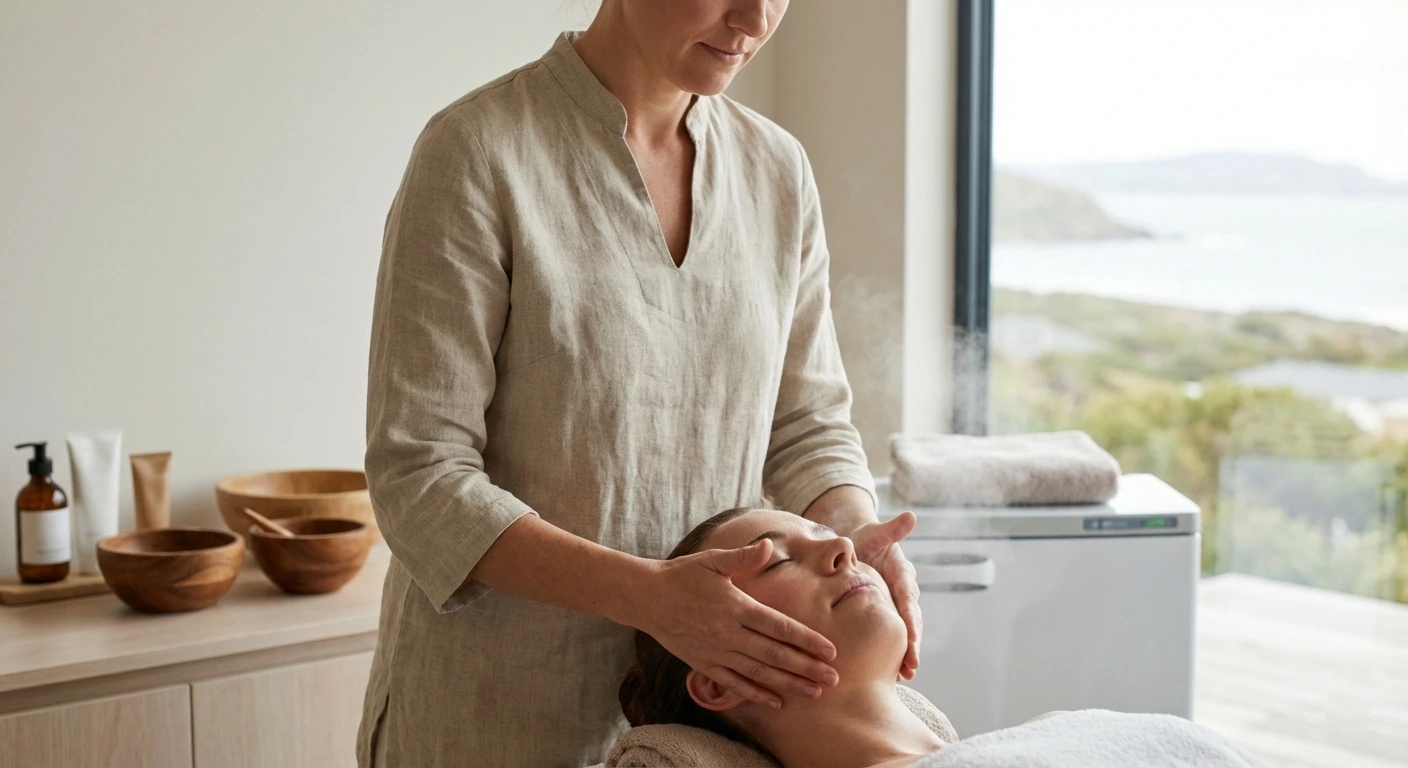 Массаж лица